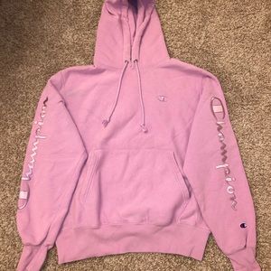 Pink Champion Hoodie